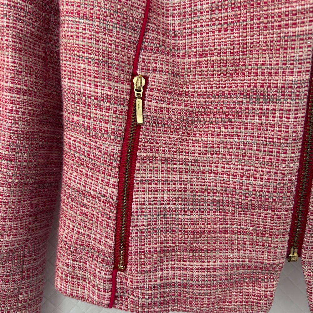 Vintage The Limited Pink Textured Blazer - Picture 7 of 11